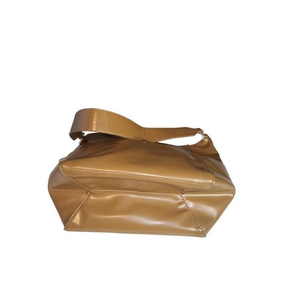 K.Eyre Brown Faux Leather‎ Shoulder Bag M - Picture 5 of 6